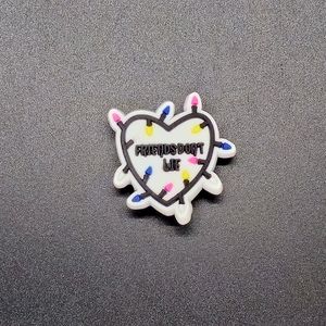 (5/$15) Friends Don't Lie Croc Charm